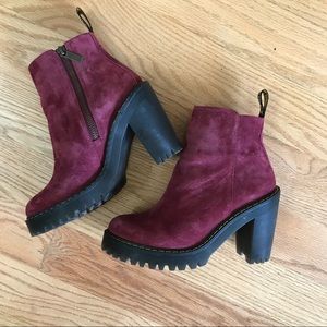 Dr. Marten’s Magdalena Velvet Bootie